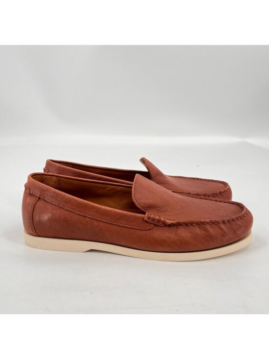Polo Ralph Lauren Merton Vnetn Men\'s Shoes Tan : US 11.5 - Leather Loafers main image 8